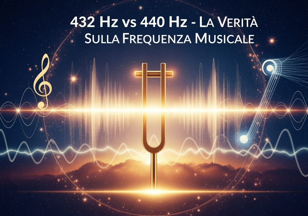 Frequenza naturale 432 hz contro frequenza artificiale 440hz